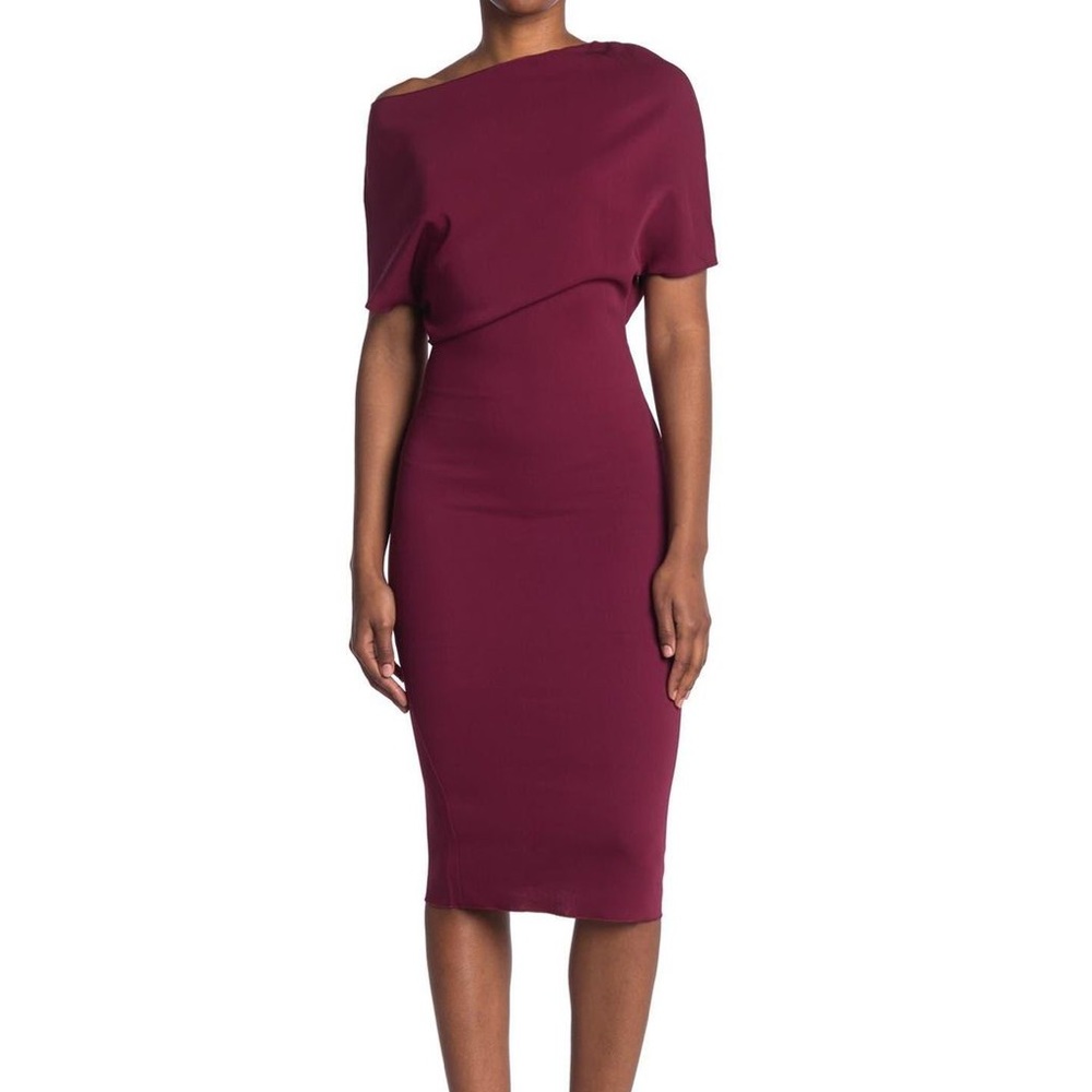 NWT Reiss Madison Cap Sleeve Body Con Dress